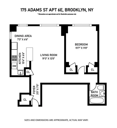 175 Adams St #6E, Brooklyn, NY 11201