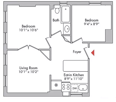 327 W 11th St #5R, New York, NY 10014