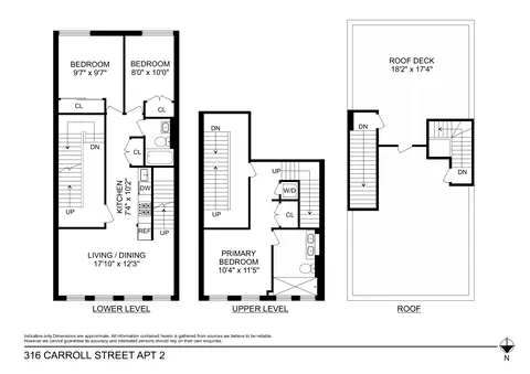 316 Carroll St #2, Brooklyn, NY 11231