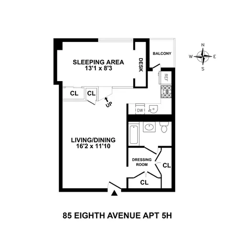 85 8th Ave #5H, New York, NY 10011