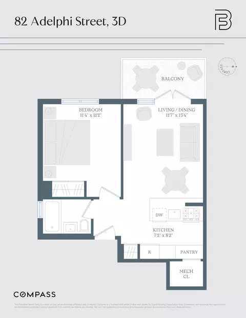 82 Adelphi St #3D, Brooklyn, NY 11205
