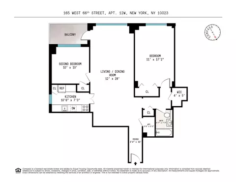 165 W 66th St #6W, New York, NY 10023