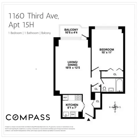 1160 3rd Ave #15H, New York, NY 10065