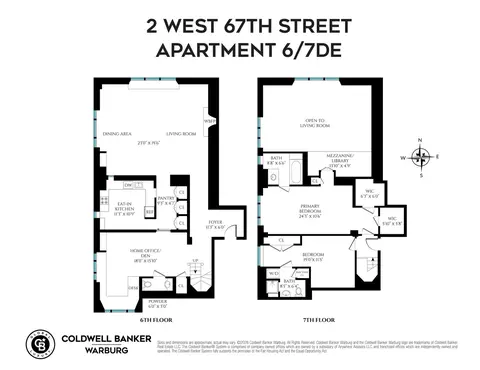 2 W 67th St #6/7DE, New York, NY 10023