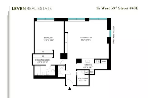 15 W 53rd St #40E, New York, NY 10019