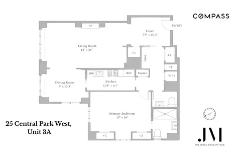 25 Central Park W #3A, New York, NY 10023