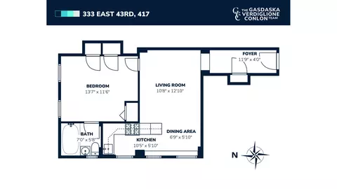333 E 43rd St #417, New York, NY 10017
