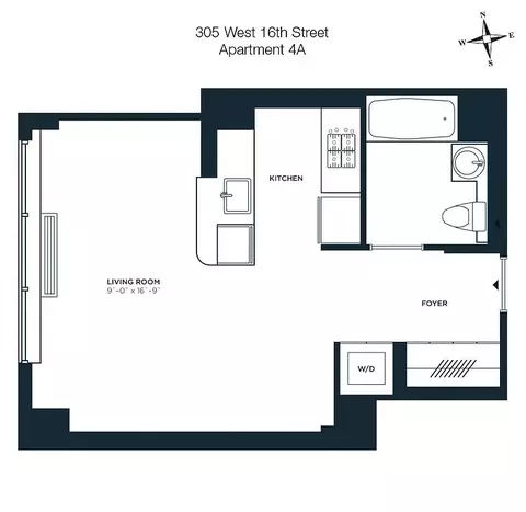 305 W 16th St #4A, New York, NY 10011