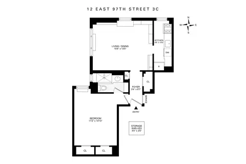 12 E 97th St #3C, New York, NY 10029