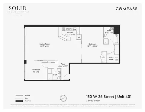 150 W 26th St #401, New York, NY 10001