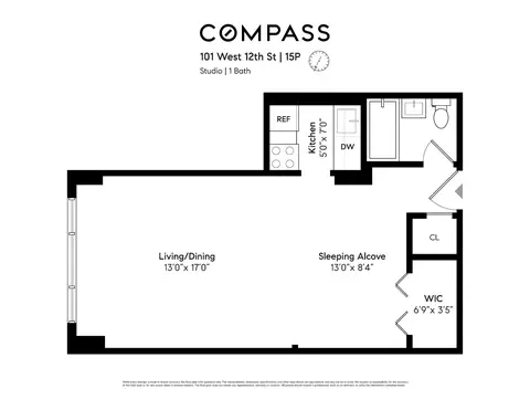101 W 12th St #15P, New York, NY 10011