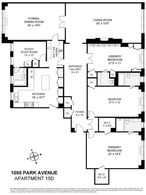 1095 Park Ave #15D, New York, NY 10128
