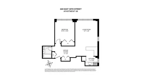 240 E 35th St #9B, New York, NY 10016