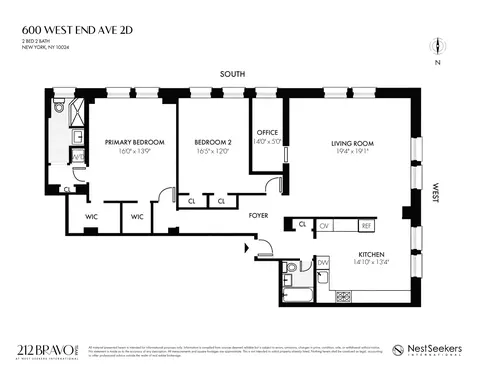 600 W End Ave #2-D, New York, NY 10024
