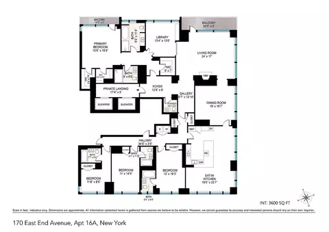 170 End Ave #16A, New York, NY 10128