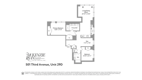 501 3rd Ave #29D, New York, NY 10016