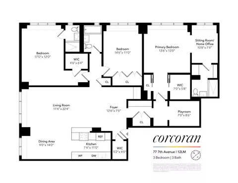 77 7th Ave #12LM, New York, NY 10011