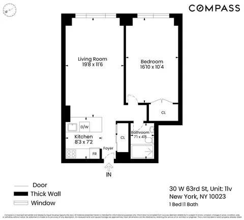 30 W 63rd St #11V, New York, NY 10023