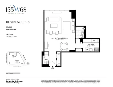 155 W 68th St #316, New York, NY 10023