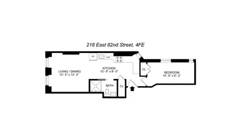 218 E 82nd St #4FE, New York, NY 10028