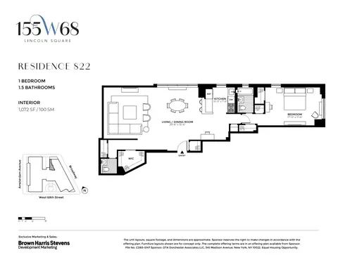 155 W 68th St #822, New York, NY 10023