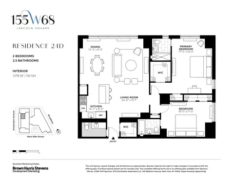 155 W 68th St #24D, New York, NY 10023
