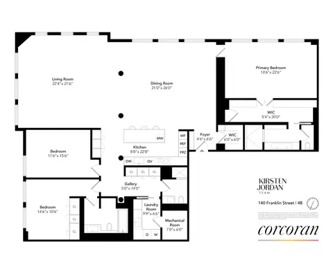 140 Franklin St #4B, New York, NY 10013