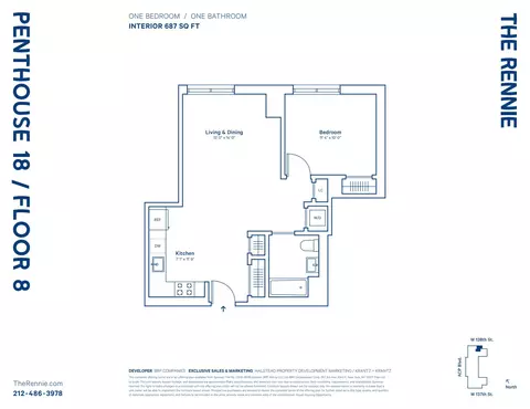 2351 Adam Clayton Powell Jr Blvd #PH18, New York, NY 10030