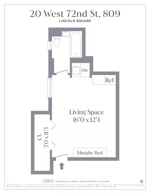20 W 72nd St #809, New York, NY 10023