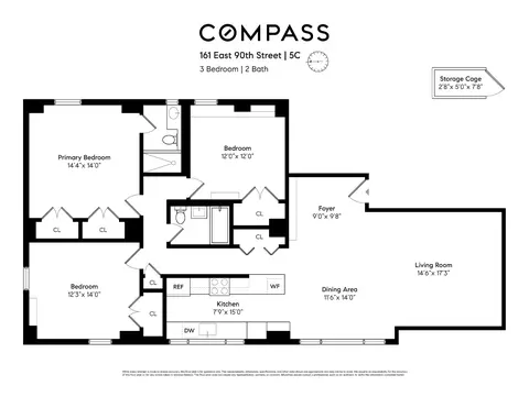161 E 90th St #5C, New York, NY 10128