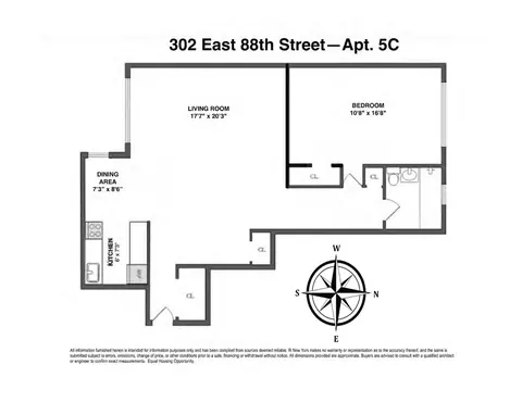 302 E 88th St #5-C, New York, NY 10128