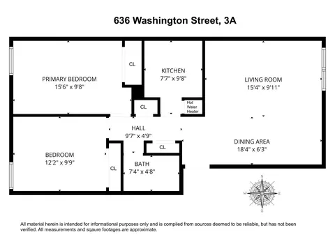 636 Washington St #3-A, New York City, NY 10013