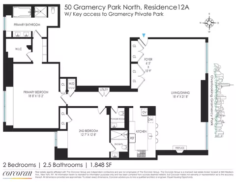 50 Gramercy Park N #12A, New York, NY 10010
