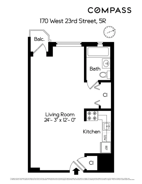 170 W 23rd St #5R, New York, NY 10011