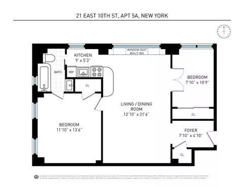 21 E 10th St #5A, New York, NY 10003