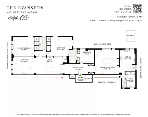 610 W End Ave #6D, New York, NY 10024