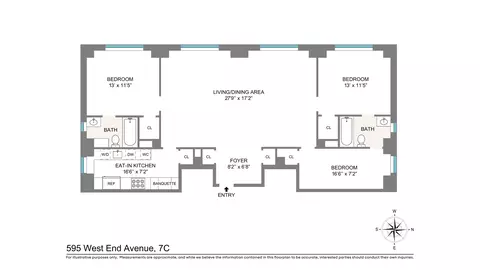 595 W End Ave #7C, New York, NY 10024