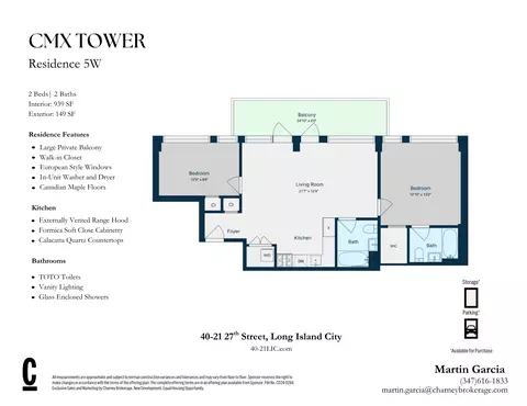40-21 27th St #5W, Long Island City, NY 11101