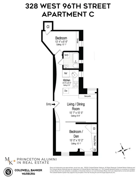 328 W 96th St #C, New York, NY 10025