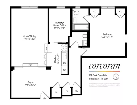 230 Park Pl #6M, Brooklyn, NY 11238