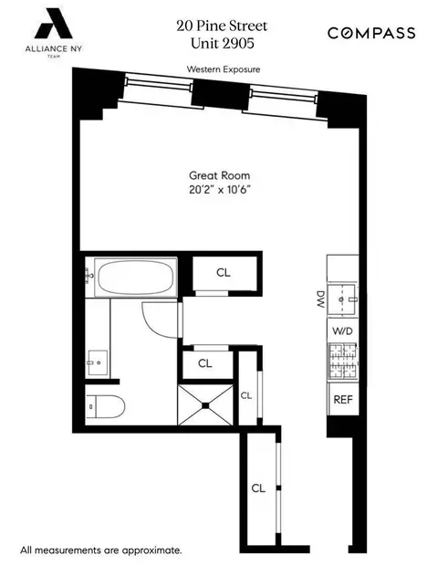 20 Pine St #2905, New York, NY 10005