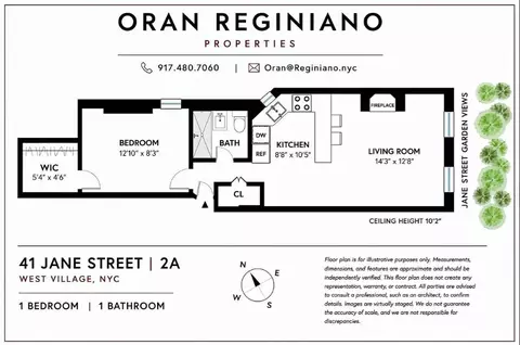 41 Jane St #2-A, New York, NY 10014