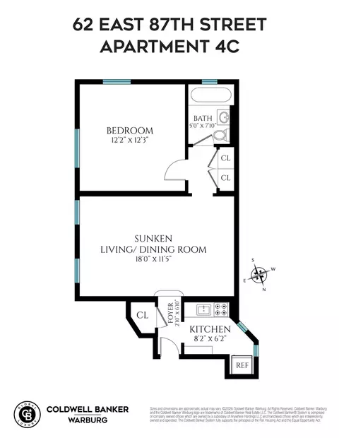 62 E 87th St #4C, New York, NY 10128