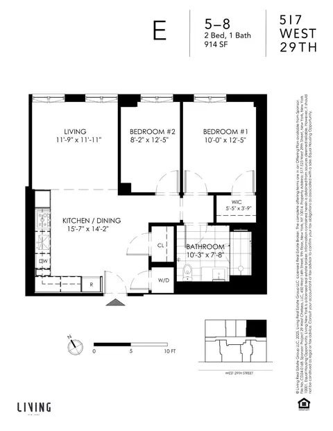 517 W 29th St #5E, New York, NY 10001