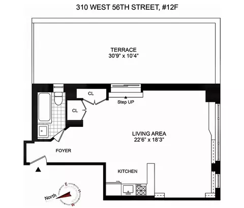 310 W 56th St #12F, New York, NY 10019