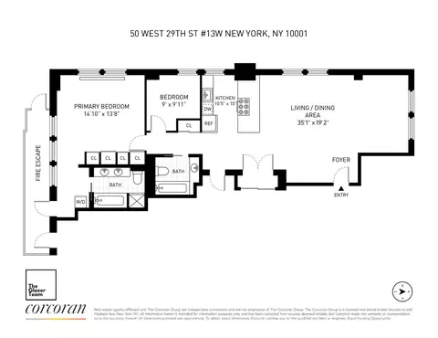 50 W 29th St #13W, New York, NY 10001