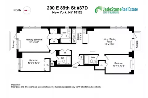 200 E 89th St #37D, New York, NY 10128