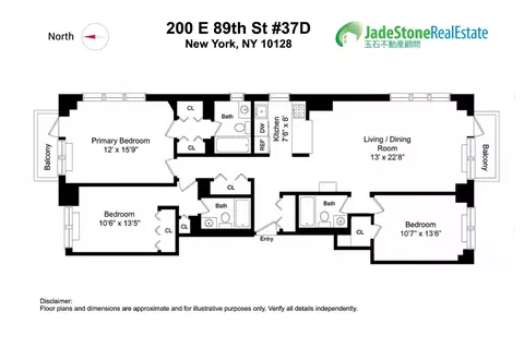 200 E 89th St #37D, New York, NY 10128