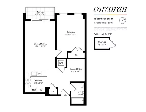 48 Stanhope St #3F, Brooklyn, NY 11221