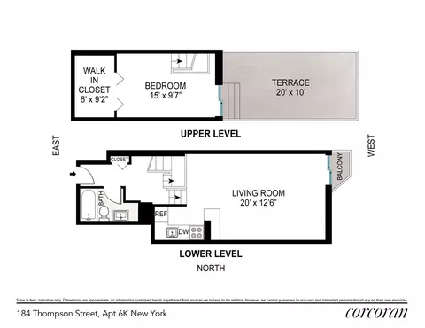 184 Thompson St #PH6K, New York, NY 10012